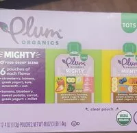 Mängden socker i Plum organics
