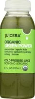 Mängden socker i Organic green power juice