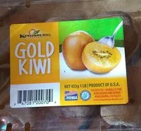 Mängden socker i kiwi gold