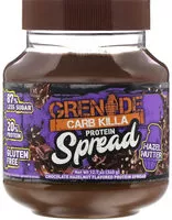 Mängden socker i Protein spread, hazel nutter