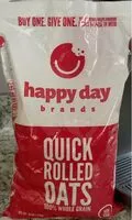 Mängden socker i Happy day