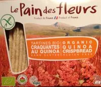 Mängden socker i Le Tartines au quinoa - Gluten-free Crispbread