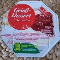 Mängden socker i Grieß Dessert mit Roter Grüze