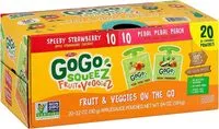 Mängden socker i Squeez fruit & veggiez applesauce