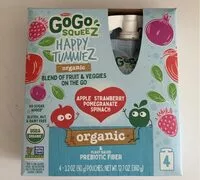 Mängden socker i Gogo Squeez