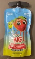 Mängden socker i GOGO BIG SQUEEZSPUNKY STRAWBERRY