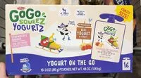 Mängden socker i GoGo Squeez Yogurtz Strawberry Banana