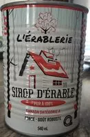 Mängden socker i L'érablerie