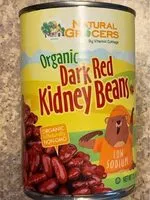 Mängden socker i Organic Dark Red Kidney Beans