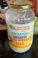 Mängden socker i Organic coconut oil