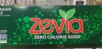 Mängden socker i Zevia zero calorie soda