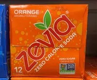Mängden socker i Zevia Orange