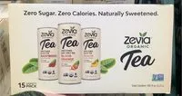 Mängden socker i Zevia Organic Tea