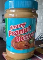 Mängden socker i Creamy peanut butter