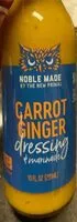 Mängden socker i Carrot ginger dressing marinade
