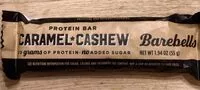 Mängden socker i Protein bar caramel cashew