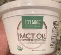 Mängden socker i Mct oil powder