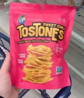 Mängden socker i Sweet Chili Tostones Crunchy Green Plantain Chips