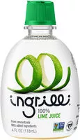 Mängden socker i 100% Lime juice
