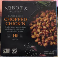 Mängden socker i Plant based chopped chick'n