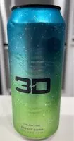 Mängden socker i 3D Energy Drink