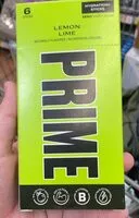 Mängden socker i Prime Lemon Lime Hydration+ Sticks