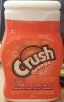 Mängden socker i Crush Orange Liquid Water Enhancer