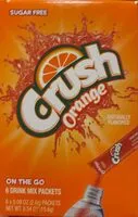 Mängden socker i Orange crush mix