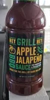 Mängden socker i Apple Jalapeño BBQ Sauce