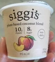 Mängden socker i Peach plant-based coconut blend