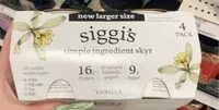 Mängden socker i Vanilla Simple Ingredient Skyr