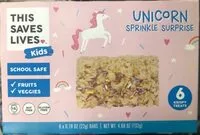 Mängden socker i Unicorn Sprinkle Surprise Bars