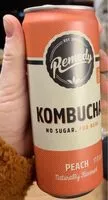 Mängden socker i Kombucha, Peach