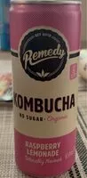 Mängden socker i Kombucha No Sugar Organic Rasberry Lemonade