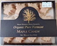 Mängden socker i Maple Candy