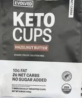 Mängden socker i Hazelnut Butter Keto Cups