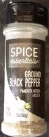 Mängden socker i Ground Black Pepper