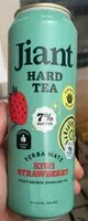 Mängden socker i Jiant hard tea - kiwi strawberry