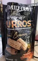 Mängden socker i Beyond Churros Original Cinnamon Flavored
