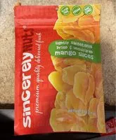 Mängden socker i Dried mango slices
