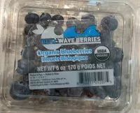 Mängden socker i Organic Blueberries
