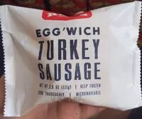 Mängden socker i Egg'wich Turkey Sausage