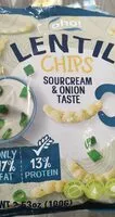 Mängden socker i Lentil chips