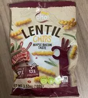 Mängden socker i Lentil Chips Maple Bacon