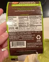 Mängden socker i homestyle guacamole