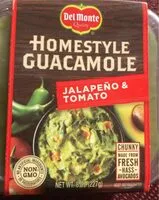 Mängden socker i Homestyle guacamole jaleño & tomato