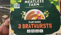 Mängden socker i Plant Based Bratwurst