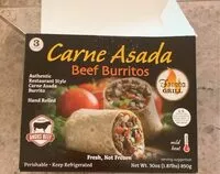 Mängden socker i Carne Asada Beef Burrito
