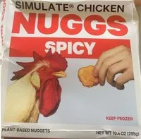 Mängden socker i Plant Based Spicy Nuggs