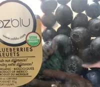 Mängden socker i Blueberries